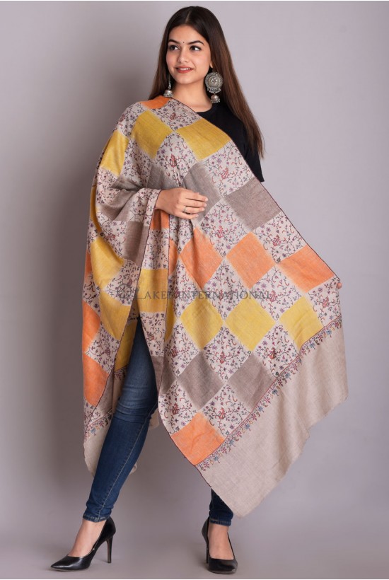 Pashmina Hand Embroidered Stoles
