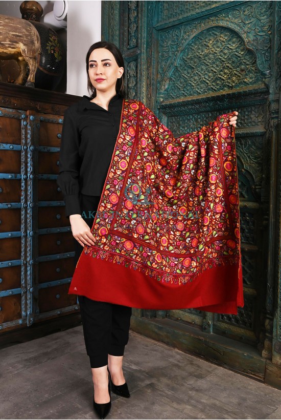 Pashmina Hand Embroidered Shawls