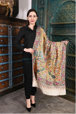 Pashmina Hand Embroidered Shawls