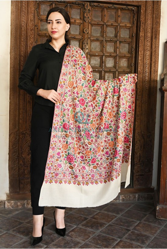 Pashmina Hand Embroidered Shawls