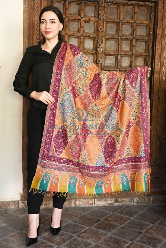 Pashmina Hand Embroidered Shawls
