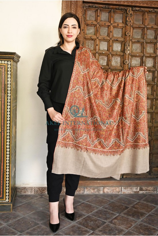 Pashmina Hand Embroidered Shawls