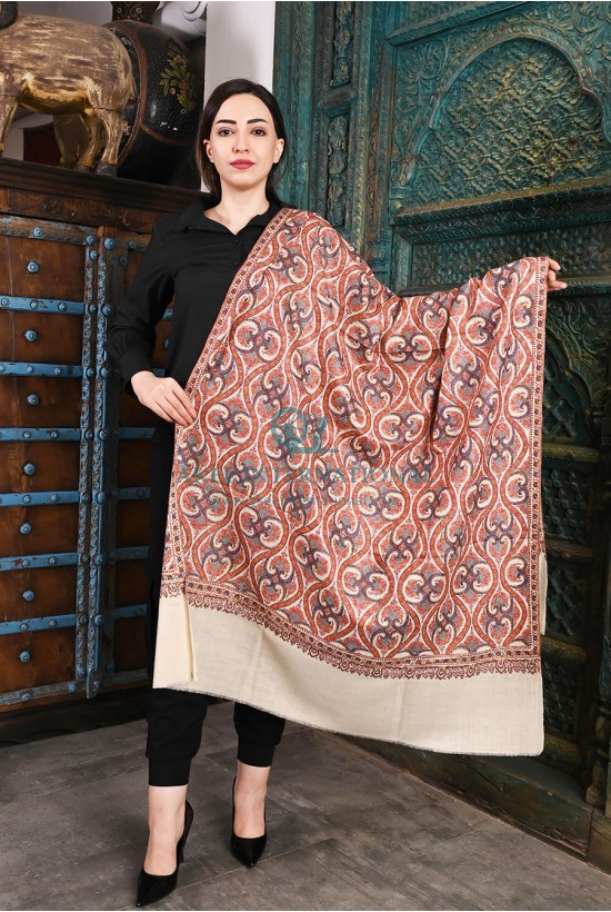 Pashmina Hand Embroidered Shawls