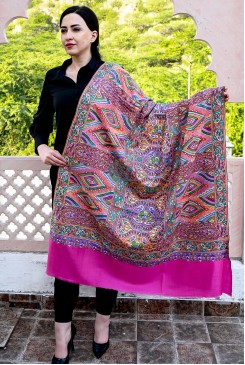 Pashmina Hand Embroidered Shawls