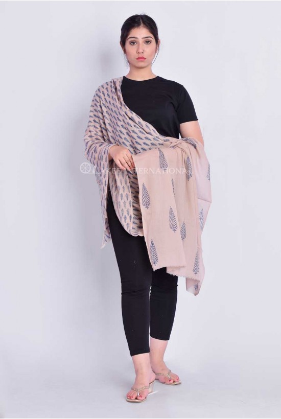 Himalayan Wool Block Printed Scarfs