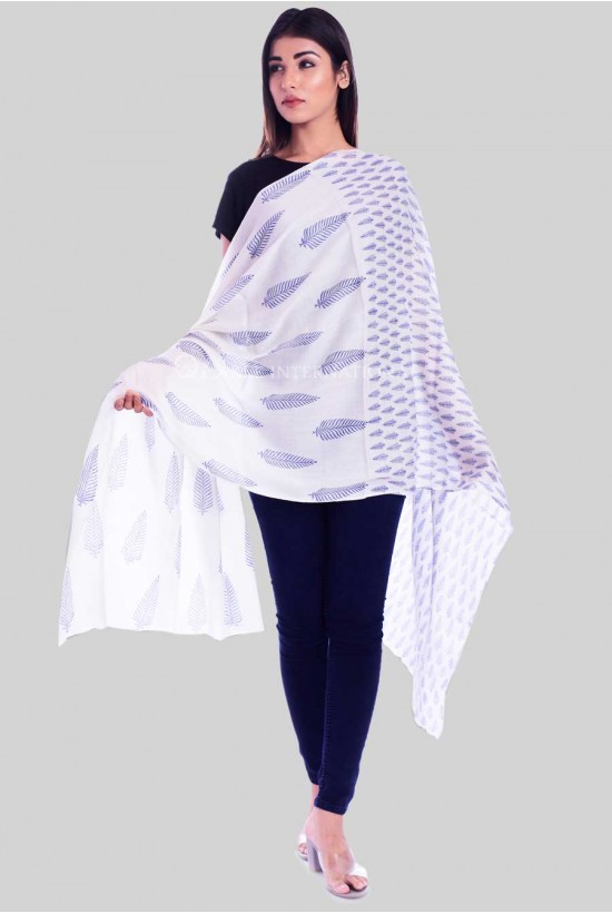 Himalayan Wool Block Printed Scarfs