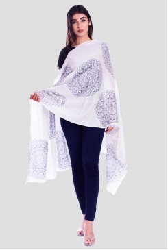 Himalayan Wool Block Printed Scarfs