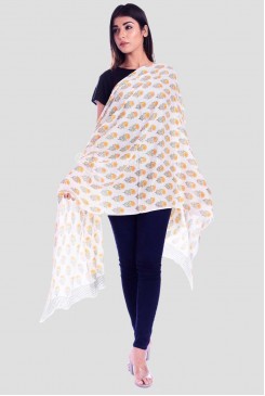 Himalayan Wool Block Printed Scarfs