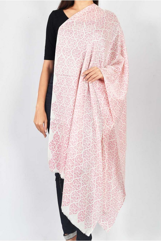 Himalayan Wool Block Printed Scarfs