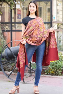 Pashmina Hand Embroidered Shawls