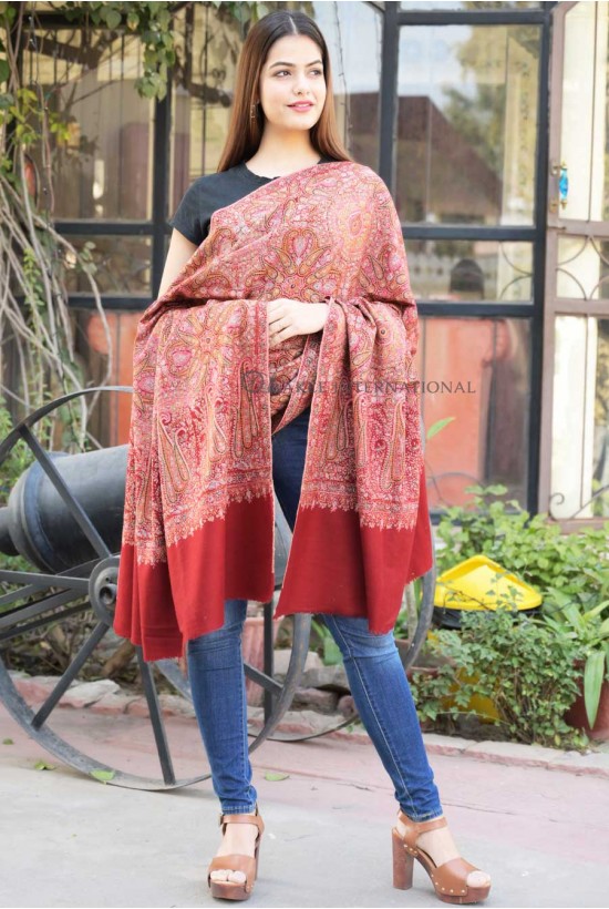 Pashmina Hand Embroidered Shawls