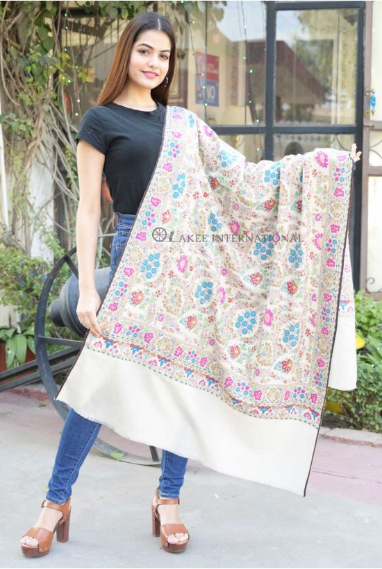 Pashmina Hand Embroidered Shawls