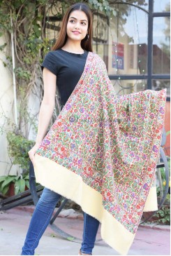 Pashmina Hand Embroidered Shawls