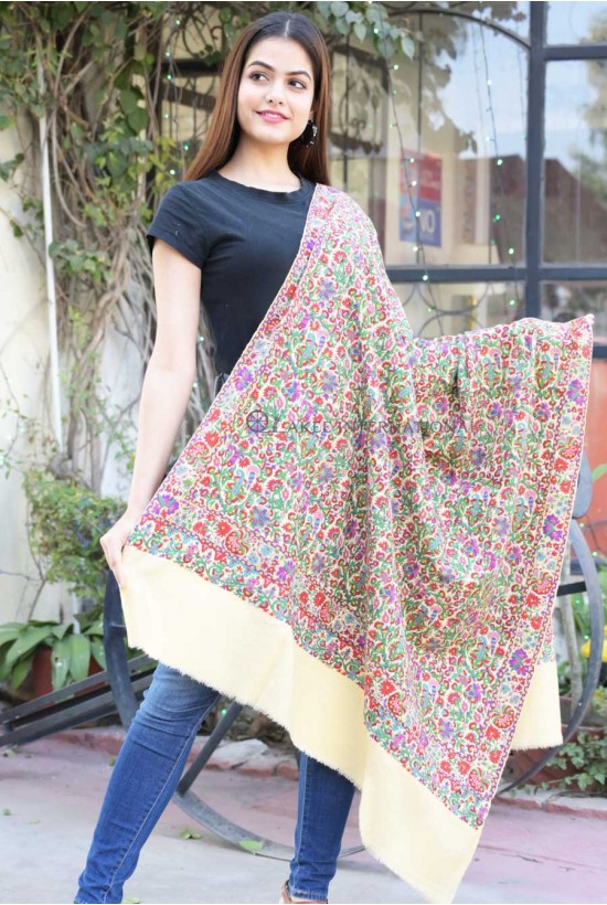 Pashmina Hand Embroidered Shawls
