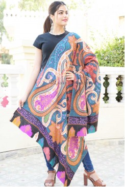 Pashmina Hand Embroidered Shawls