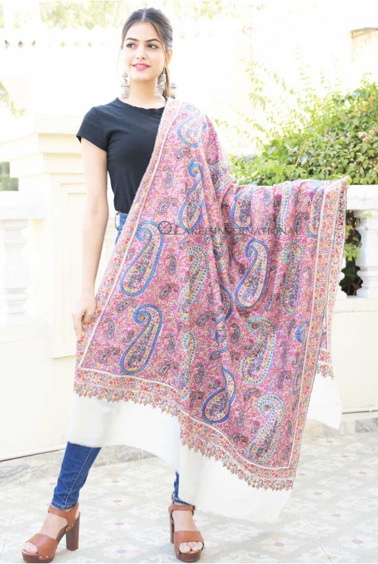 Pashmina Hand Embroidered Shawls