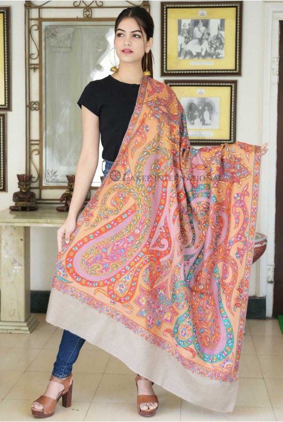 Pashmina Hand Embroidered Shawls