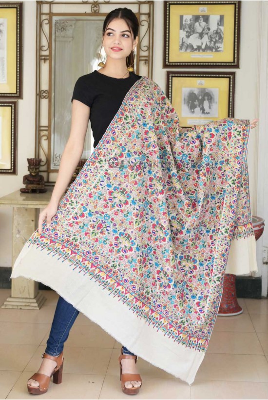 Pashmina Hand Embroidered Shawls