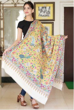 Pashmina Hand Embroidered Shawls