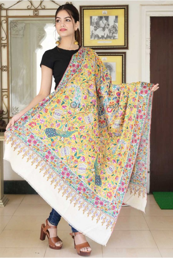 Pashmina Hand Embroidered Shawls