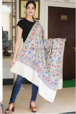 Pashmina Hand Embroidered Shawls