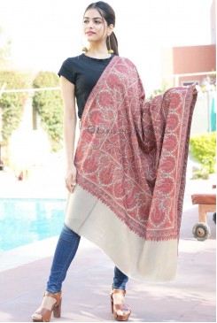 Pashmina Hand Embroidered Shawls