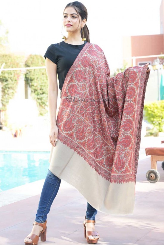 Pashmina Hand Embroidered Shawls