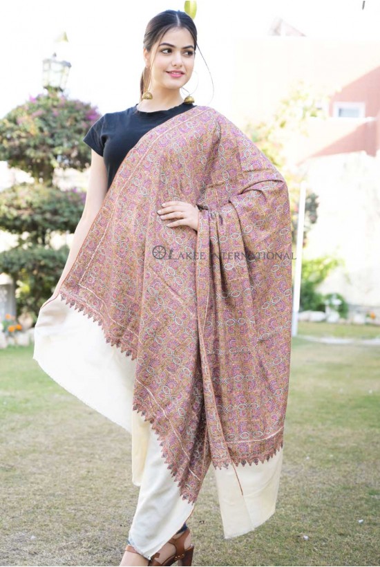 Pashmina Hand Embroidered Shawls