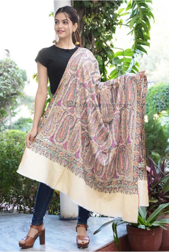 Pashmina Hand Embroidered Shawls