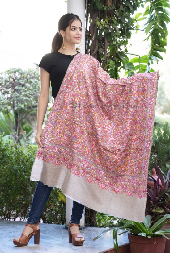 Pashmina Hand Embroidered Shawls