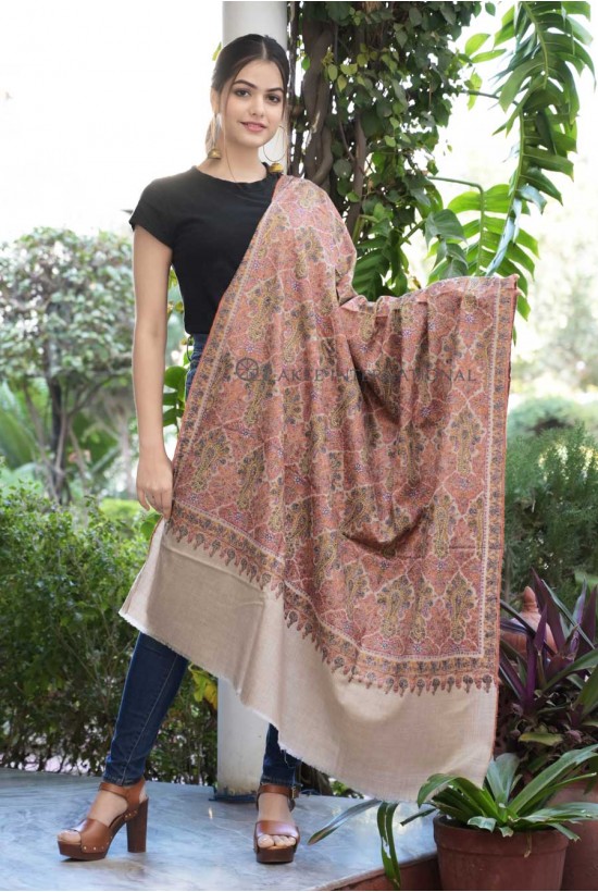 Pashmina Hand Embroidered Shawls