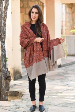 Pashmina Hand Embroidered Shawls