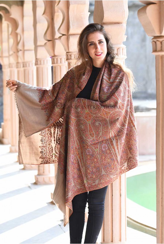 Pashmina Hand Embroidered Shawls