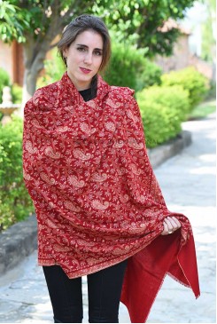 Pashmina Hand Embroidered Shawls