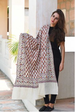 Pashmina Hand Embroidered Shawls