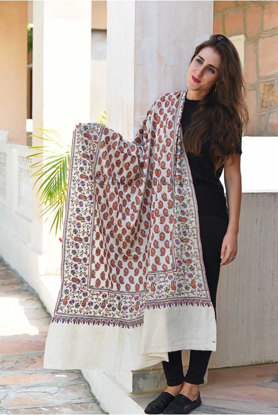Pashmina Hand Embroidered Shawls
