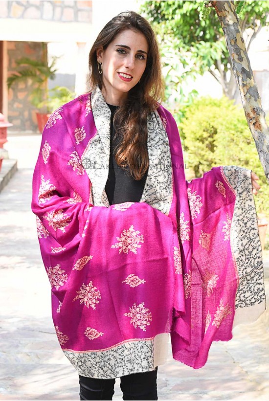 Pashmina Hand Embroidered Shawls