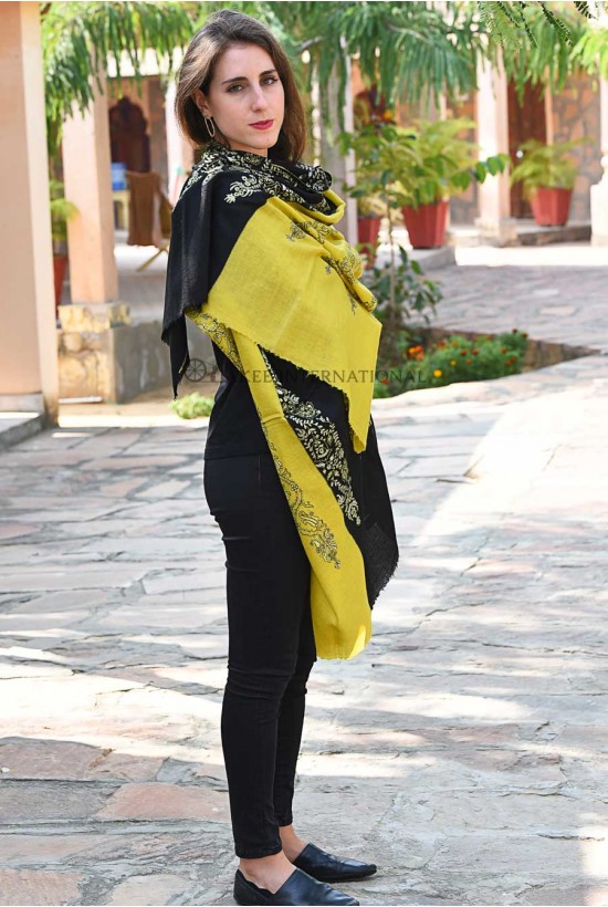 Pashmina Hand Embroidered Shawls