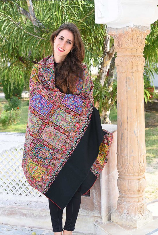 Pashmina Hand Embroidered Shawls