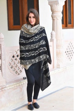 Pashmina Hand Embroidered Shawls