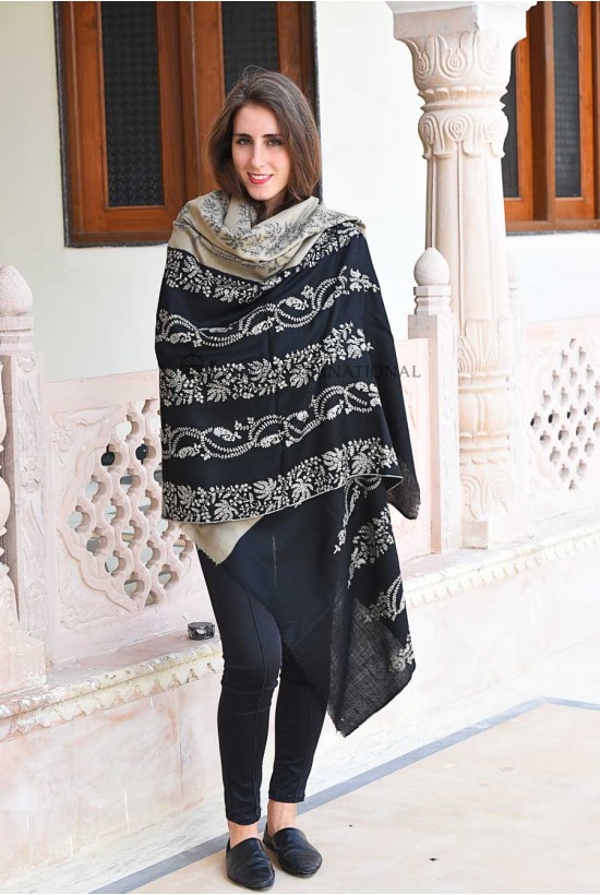 Pashmina Hand Embroidered Shawls