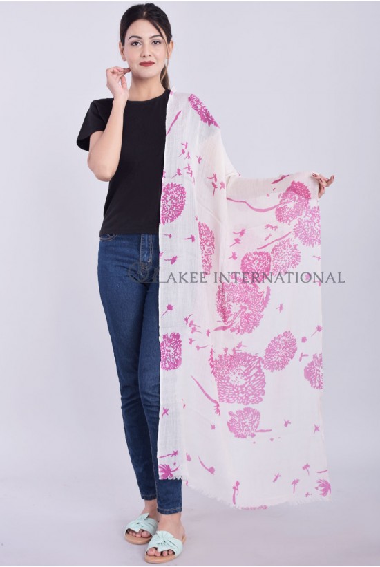 Wool Designer Printed Scarfs