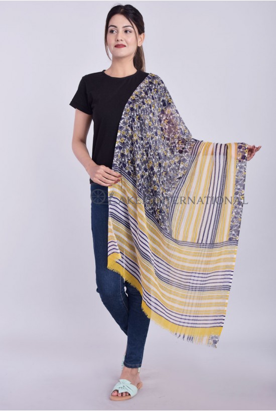 Wool Designer Printed Scarfs