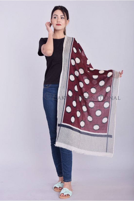 Wool Designer Printed Scarfs