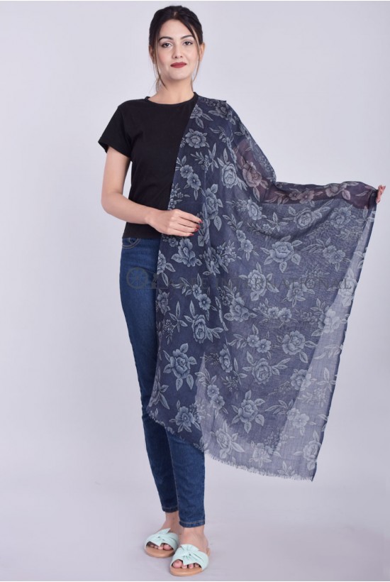 Wool Designer Printed Scarfs