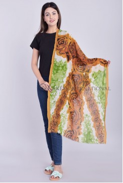 Wool Designer Printed Scarfs