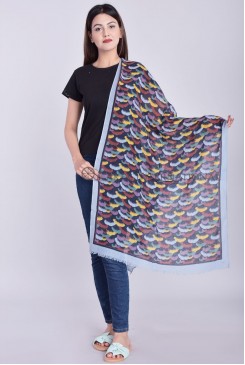 Wool Designer Printed Scarfs