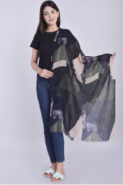 Wool Designer Printed Scarfs