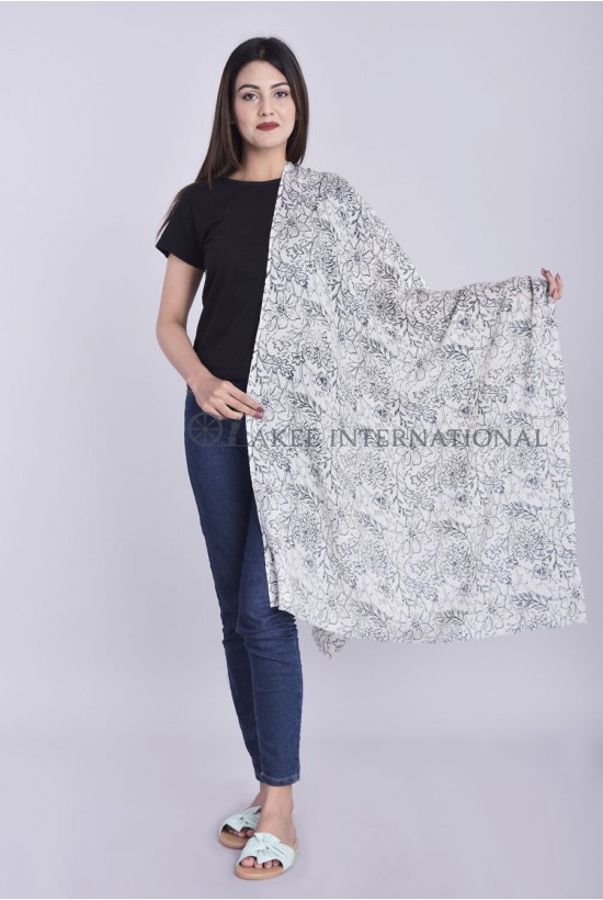 Wool Designer Printed Scarfs